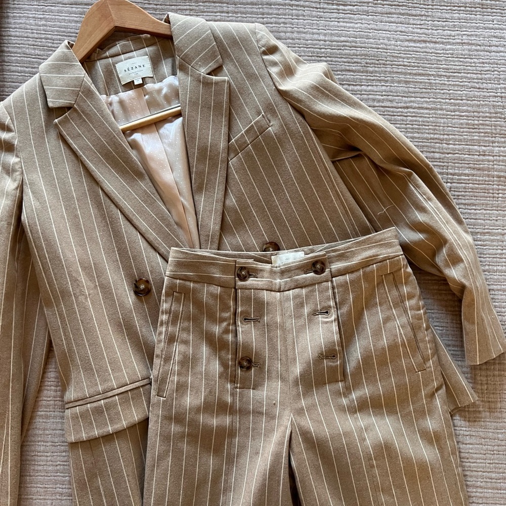 Sezane Christie jacket and matching pants